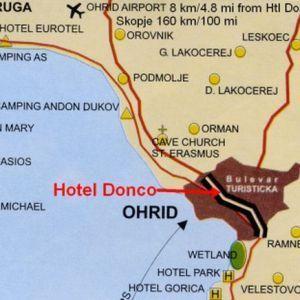 Hotel Donco Ohrid Kültér fotó